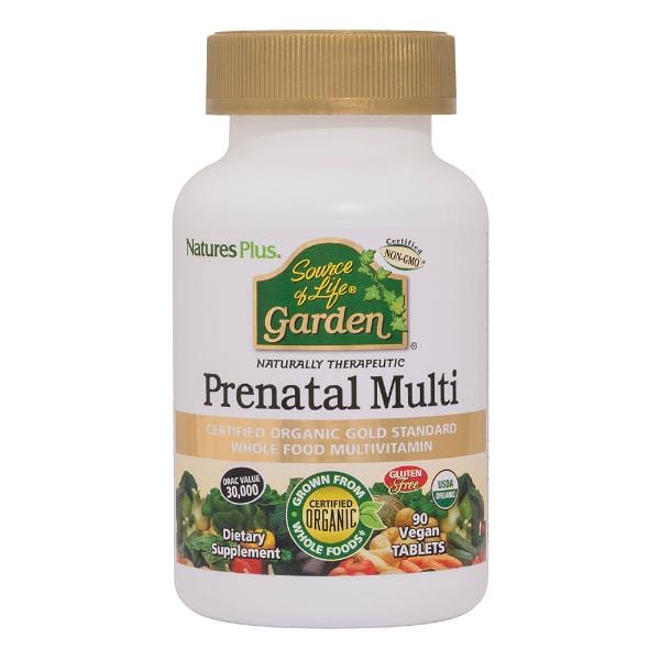 Natures Plus Source Of Life Garden Prenatal Multi. Vegan, Gluten-Free & Organic