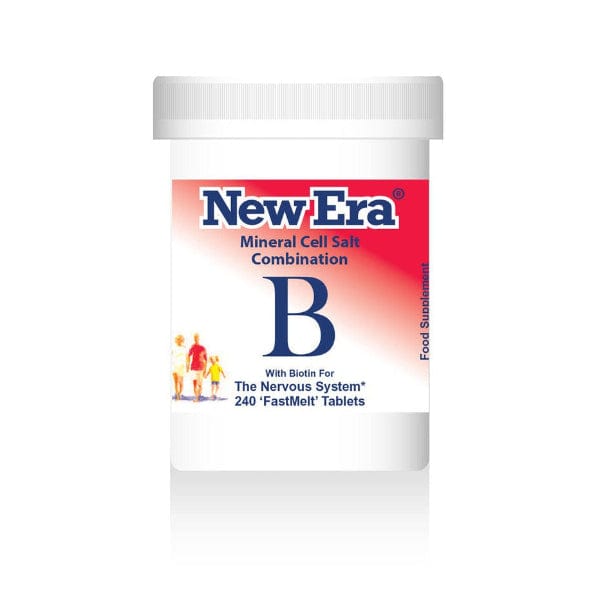 New Era Combination Tissue Salts B 240 Tabs
