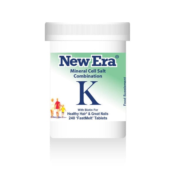 New Era Combination K Tissue Salts 240 Tabs