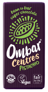 Ombar Organic Pistachio Centres Raw Chocolate Bar
