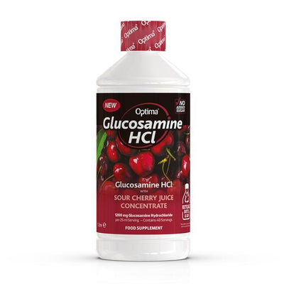 Optima Glucosamine HCl with Sour Cherry Juice Concentrate 1L