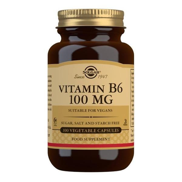 Solgar Vitamin B6 100mg 100 Caps