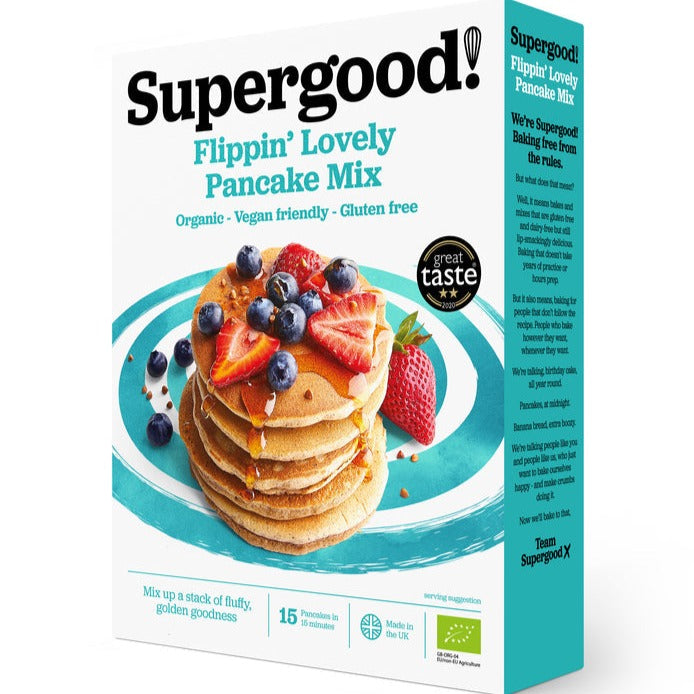 Supergood Bakery Organic Gluten-Free Pancake Mix - Down to Earth Healthfood  Store