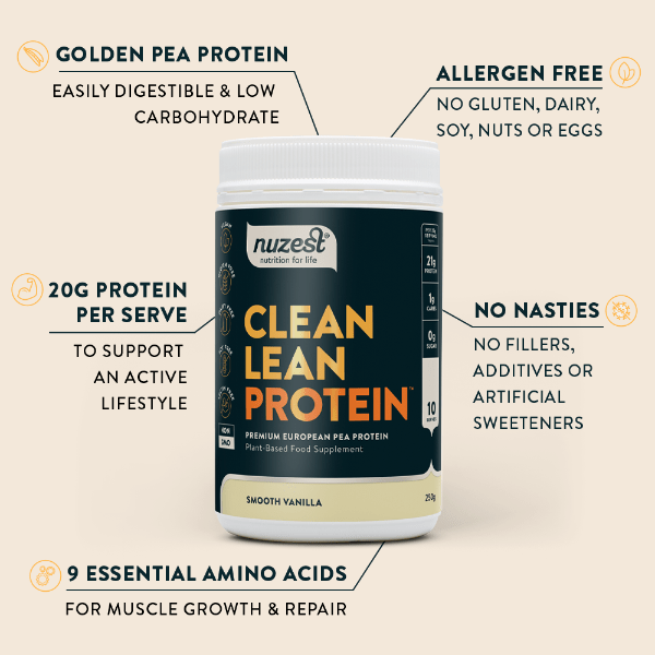 Nuzest Clean Lean Protein Powder Smooth Vanilla