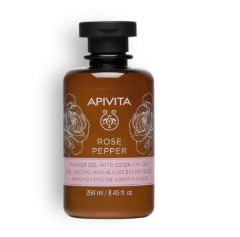 Apivita Rose Pepper Shower Gel 250ml