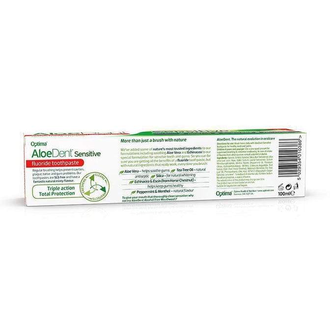 Aloe Dent Sensitive Toothpaste (With Fluoride) 100ml
