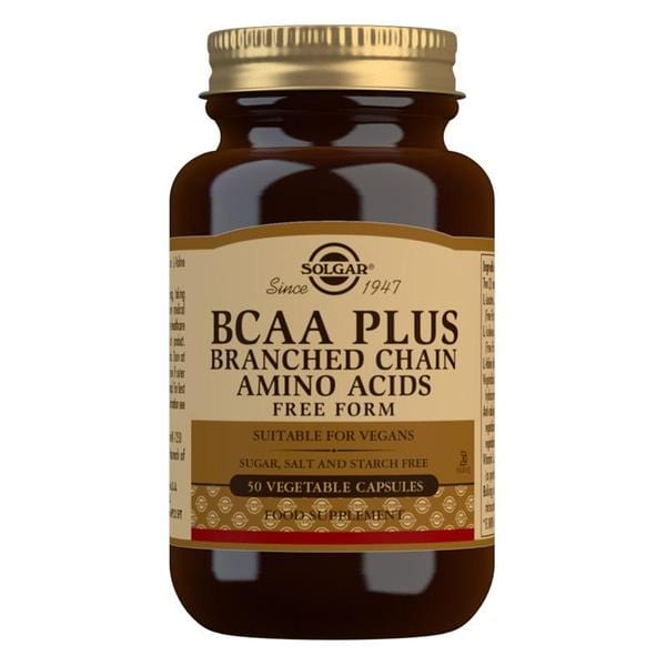 Solgar BCAA Plus 50 Veg Caps