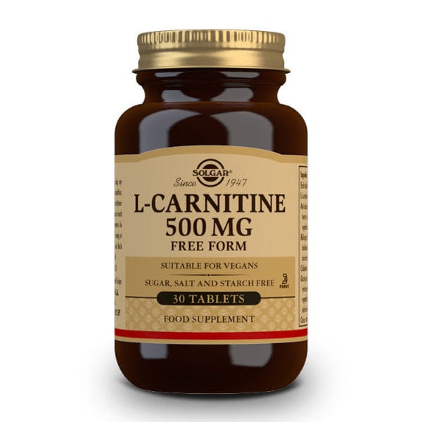 Solgar L-Carnitine 500mg 30 Tabs