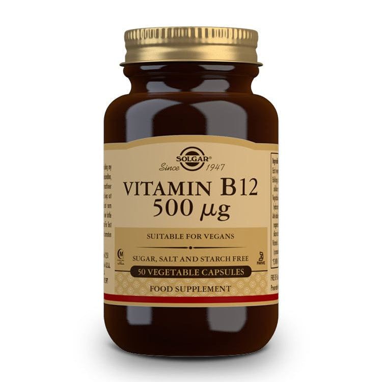 Solgar Vitamin B12 500 µg 50 Veg Caps