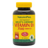 Natures Plus Adult Vitamin D3 1000 IU 90 Chewable Tablets
