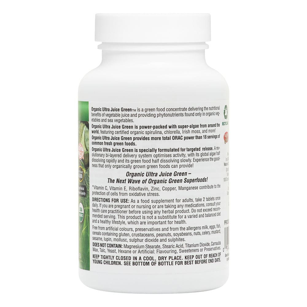 Natures Plus Organic Ultra Juice Green 90 Tabs 