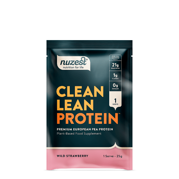 Nuzest Clean Lean Protein Powder Wild Strawberry Sachet 25g