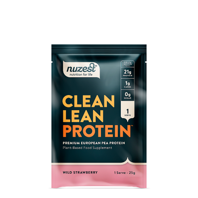 Nuzest Clean Lean Protein Powder Wild Strawberry Sachet 25g