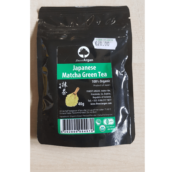 Finest Argan Matcha Tea 40g