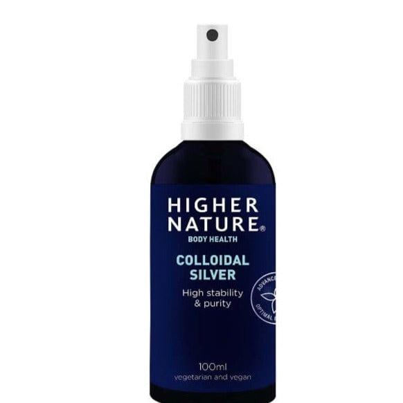 Higher Nature Active Colloidal Silver 15ml-200ml