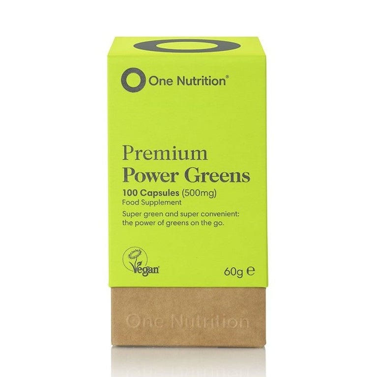 One Nutrition Organic Power Greens 100 Caps Down to Earth Healthfood