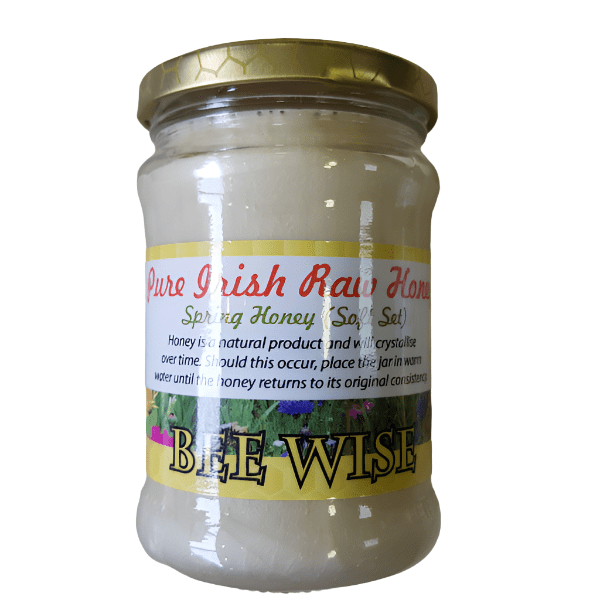 Beewise Pure Irish Raw Soft Set Spring Honey
