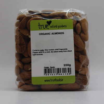 Organic Almonds 250g