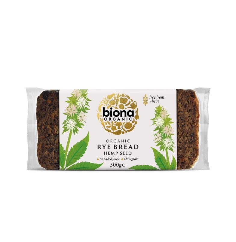 Biona Rye Bread with Hemp Down to Earth Healthfood Store