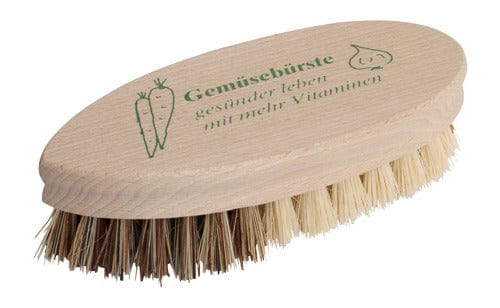 wooden vegetable brush