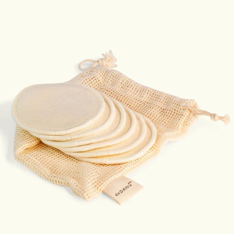 deDANÚ Washable Bamboo & Cotton Cleansing Pads (6 piece)