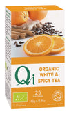 Qi Organic White & Spicy Tea 25 Bags