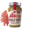 Whole Earth Organic Crunchy Peanut Butter 340g