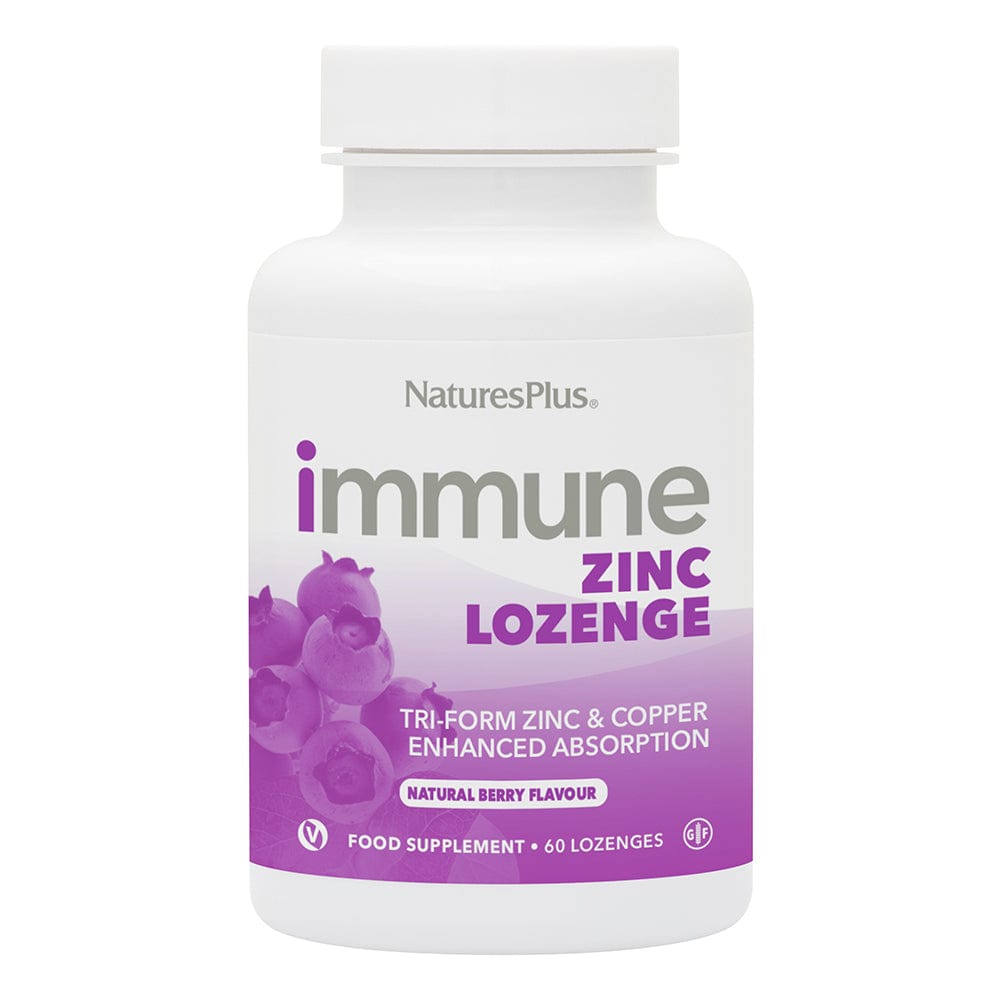 Natures Plus Immune Zinc 60 Lozenges