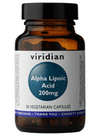 Viridian Alpha Lipoic Acid 200mg 30 Veg Caps