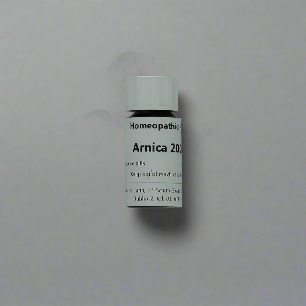 Arnica 200c Homeopathic Remedy, Commonly used after childbirth or surgery.