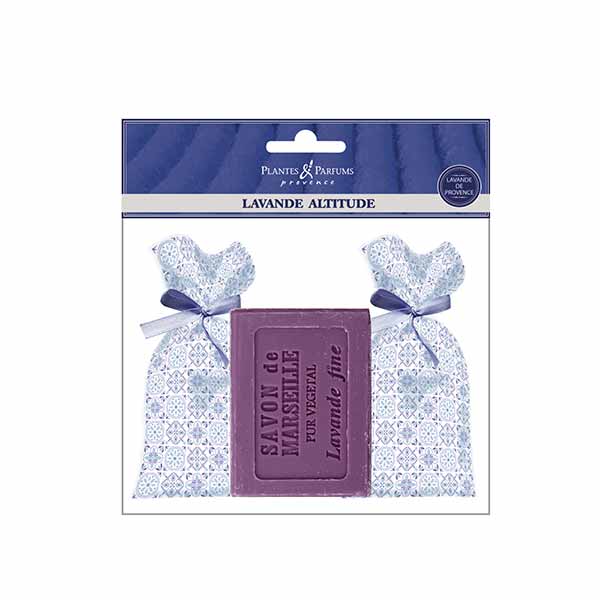 Plantes & Parfumes Lavender Sachets &  Lavender Soap Gift