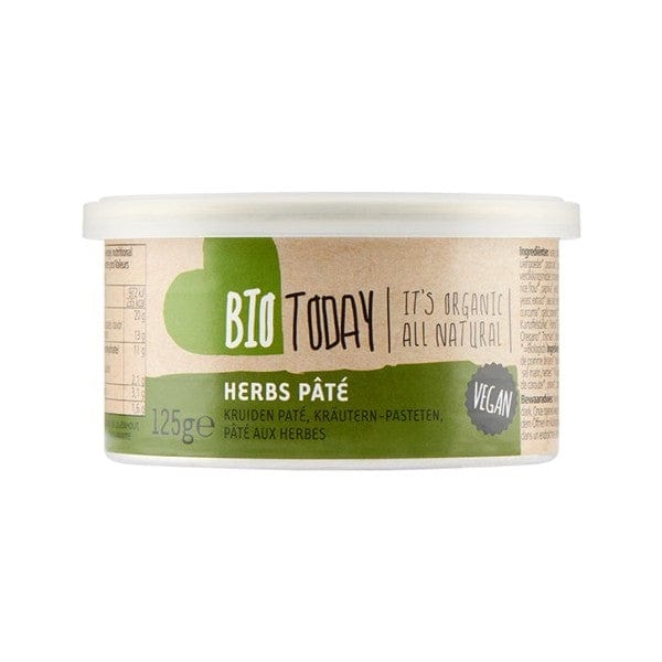 Bio Today Organic Vegan Herb Pate 125g