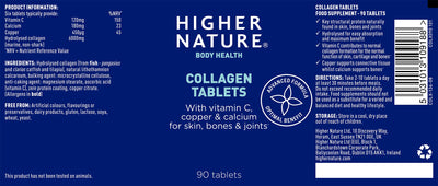Higher Nature Collagen 90 Tabs