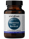 Viridian Dandelion & Burdock 60 Veg Caps