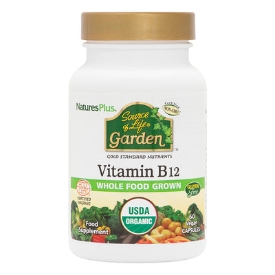 Natures Plus Source Of Life Garden Vitamin B12 60 Caps