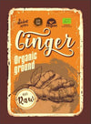 Divine Spices Organic Ground Ginger 50g