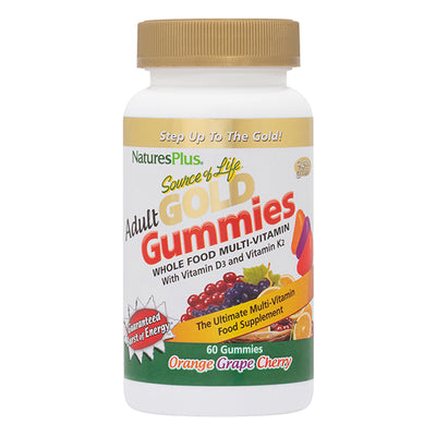 Natures Plus Source Of Life Gold 60 Adult Gummies