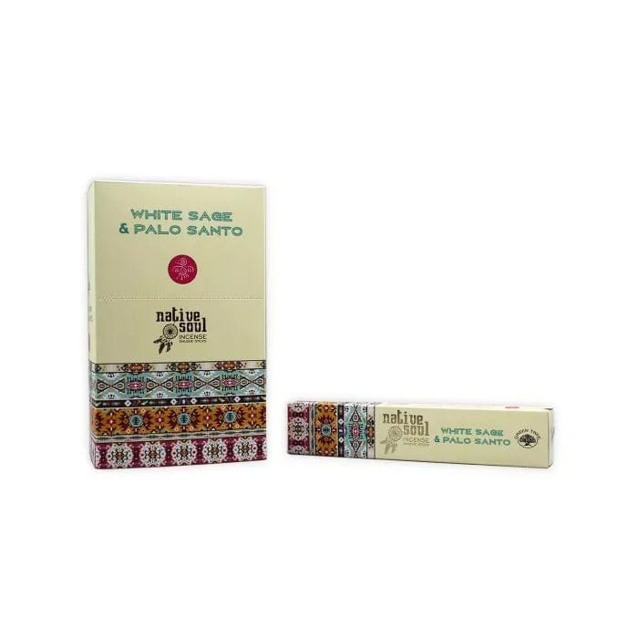Native Soul White Sage & Palo Santo Incense 15g