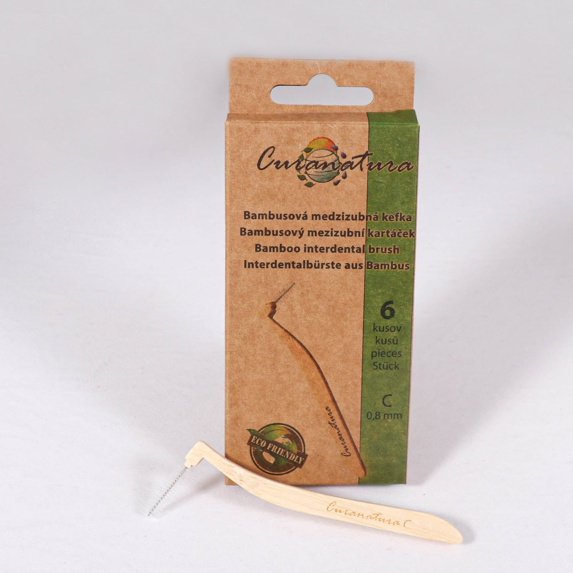 Curanatura Bamboo Interdental Brushes