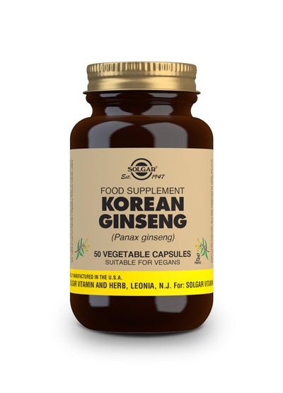 Solgar Korean Ginseng 50 Caps
