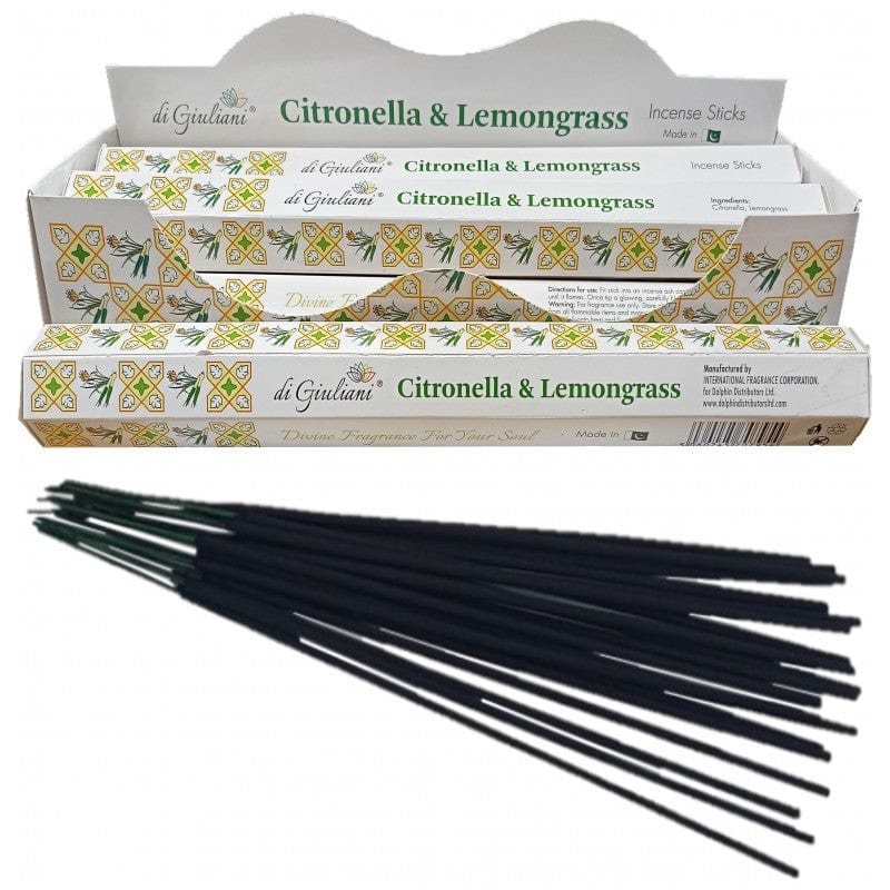 Di Giuliani Citronella & Lemongrass Incense Sticks