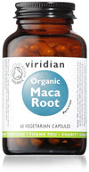 Viridian Organic Maca Root 500mg 60 Veg Caps