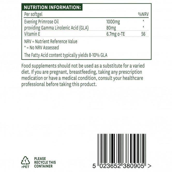 Natures Aid Evening Primrose Oil 90 Softgels