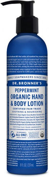 Dr Bronner's Organic Body Lotion Peppermint 236ml