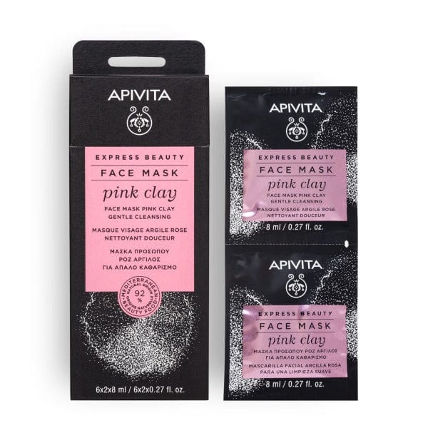 Apivita Pink Clay Face Mask (2x8ml)