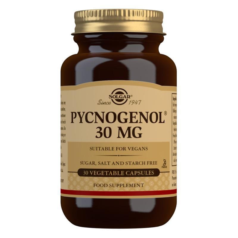 Solgar Pycnogenol 30mg 30 Veg Caps