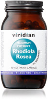 Viridian Maximum Potency Rhodiola Rosea Root 90 Caps