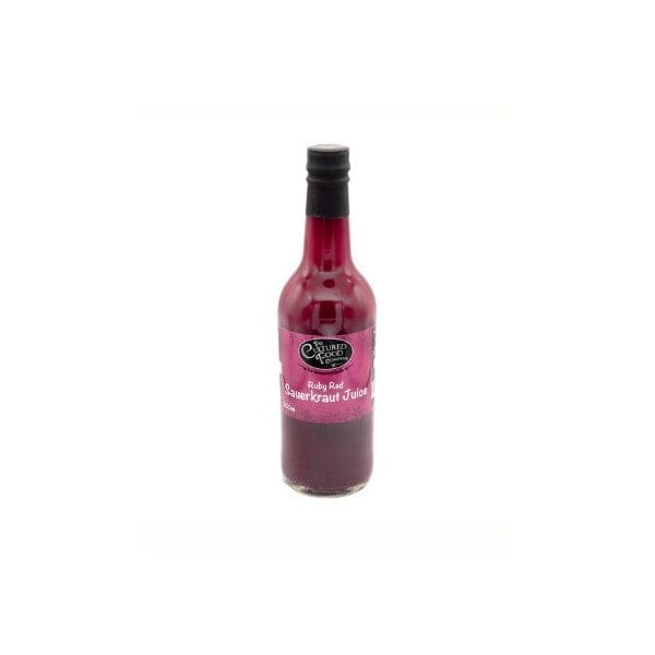 The Cultured Food Company Ruby Red Sauerkraut Juice 500ml