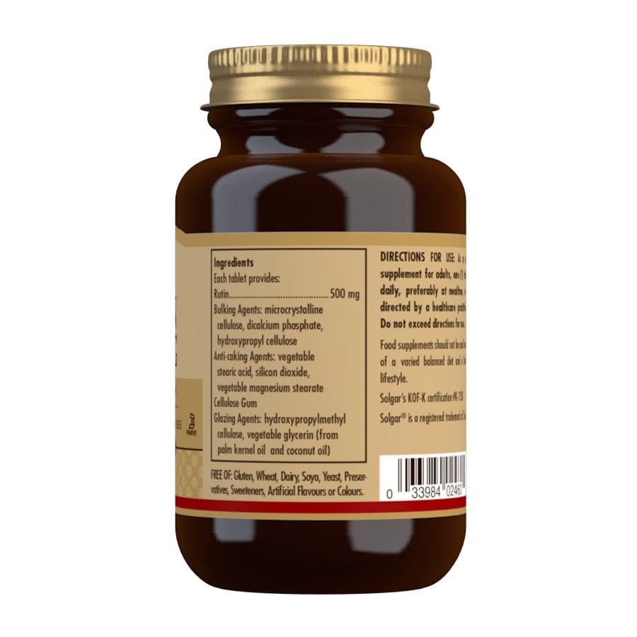 Solgar Rutin 500mg 50 Tabs