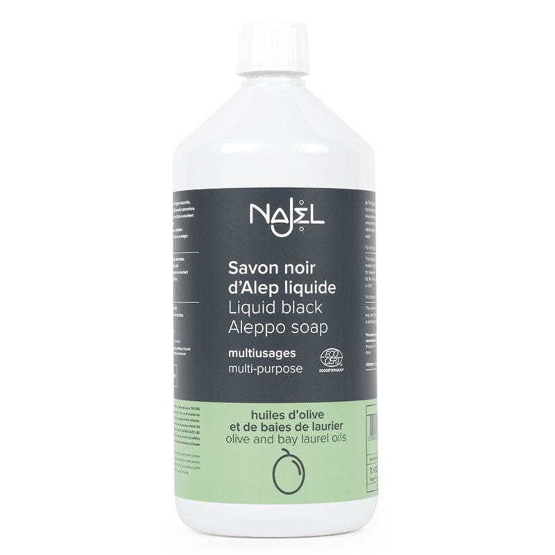 Najel Household Multi Purpose Liquid Aleppo Black Soap 1ltr
